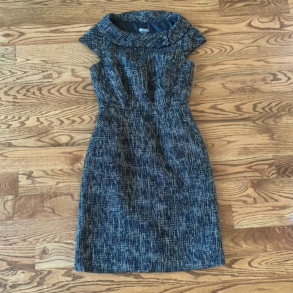 Ann Taylor Size 2 Tweed Dress